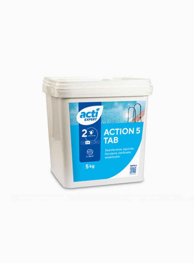 Chlore multifonctions galets 5kg Acti