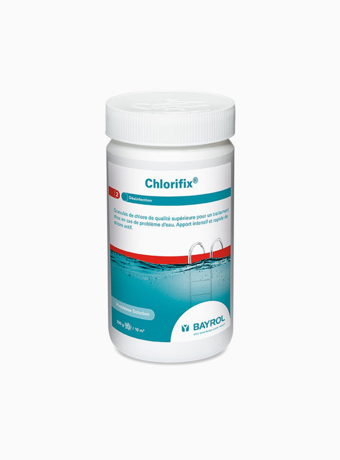 Pot de chlore en granulés 1kg Bayrol - chlorifix