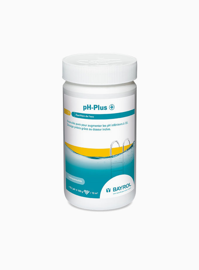 Pot de pH plus de 1Kg en granulés Bayrol