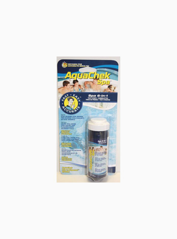 bandelettes d'analyse aquachek spa 6 en 1