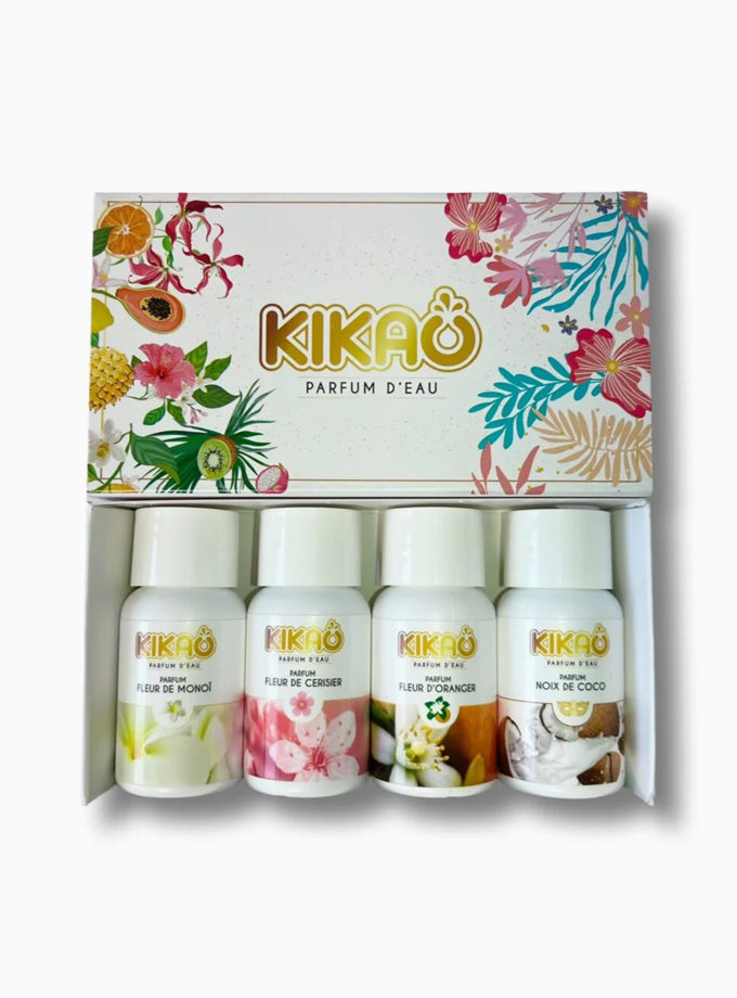 Coffret parfum d'eau pour spa - collection les Floraux et fruités
