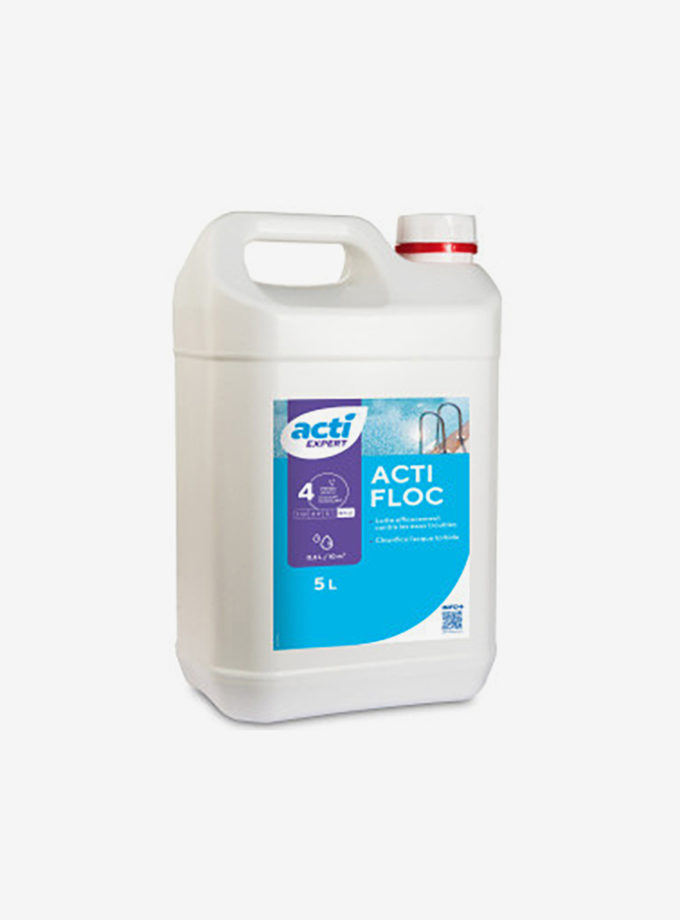 bidon de floculant liquide Acti en 5 litres