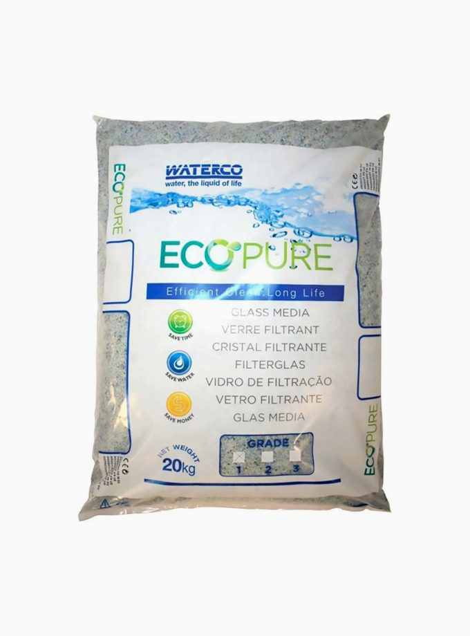 Sac de verre concassé 20Kg Grade 1 Waterco