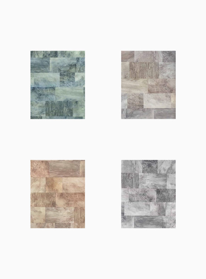 Rouleau Haogenplast Stone Tile 3D