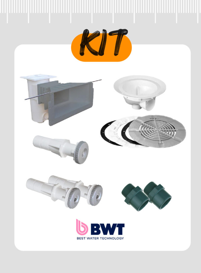 Kit pièces à sceller BWT - Gris clair