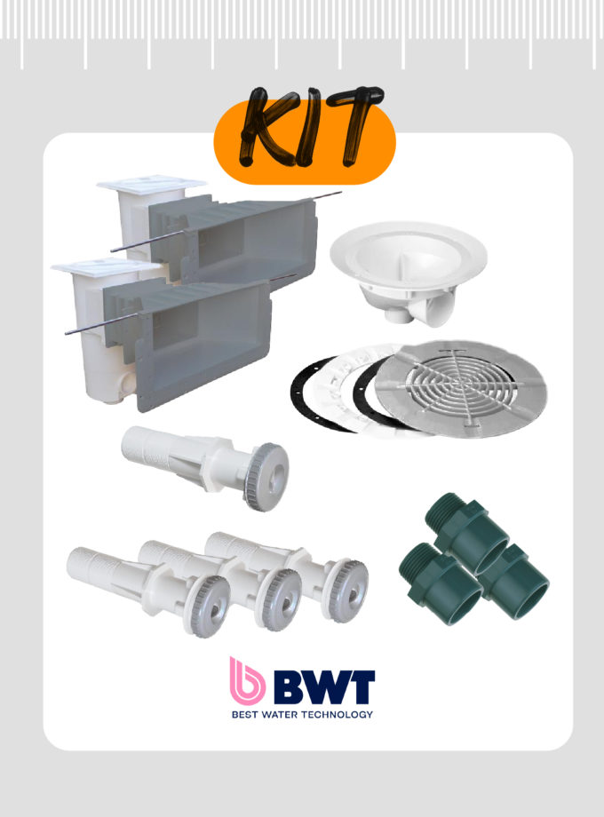 Kit pièces à sceller BWT - Gris clair