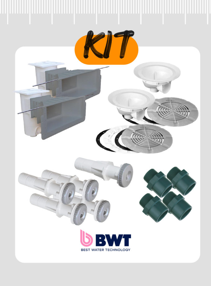 Kit pièces à sceller BWT - Gris clair