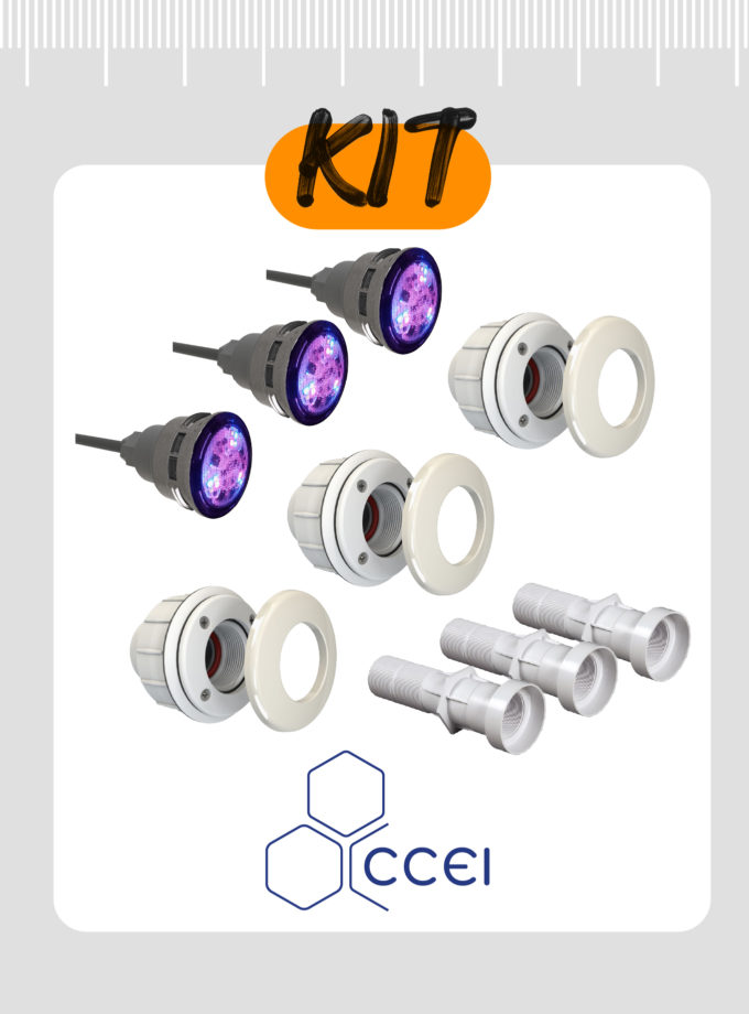 Kit éclairage CCEI - RGBW