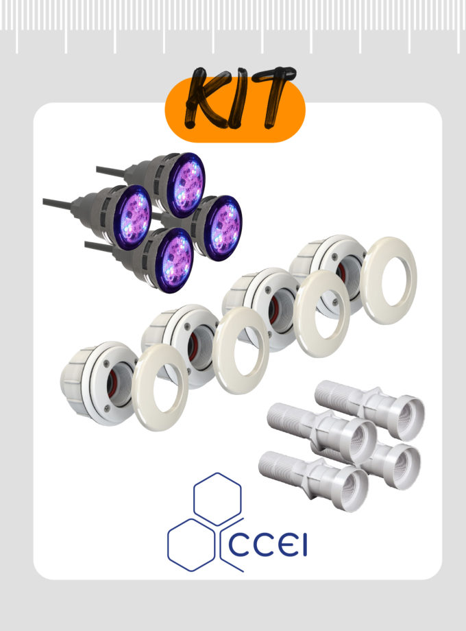 Kit éclairage CCEI - RGBW