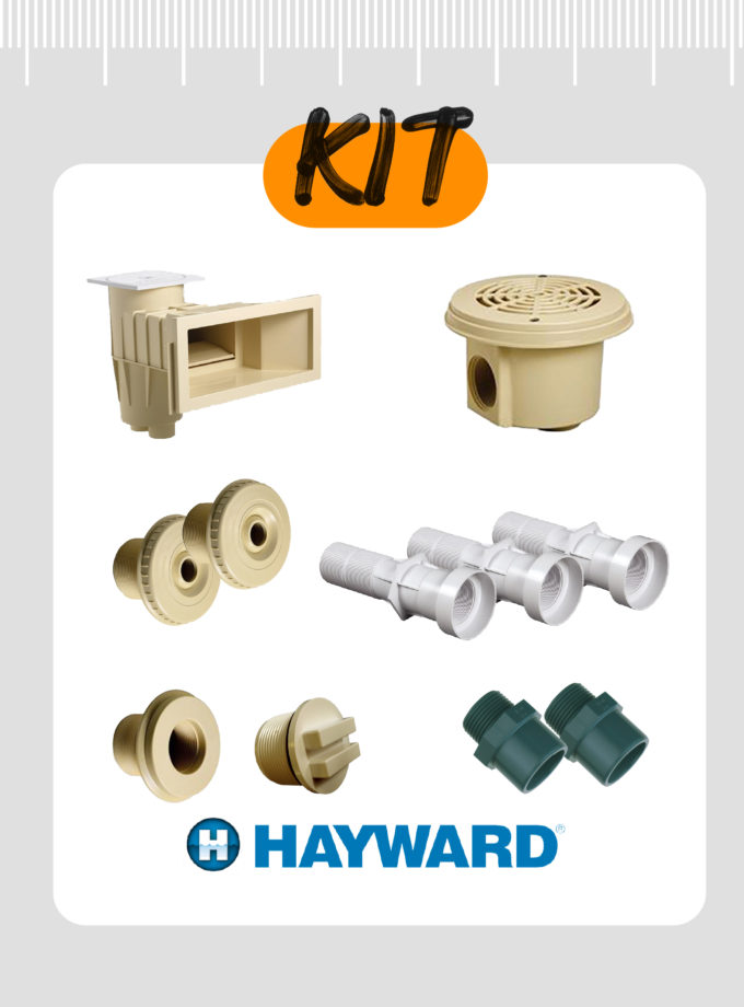 Kit pièces à sceller Hayward - Sable