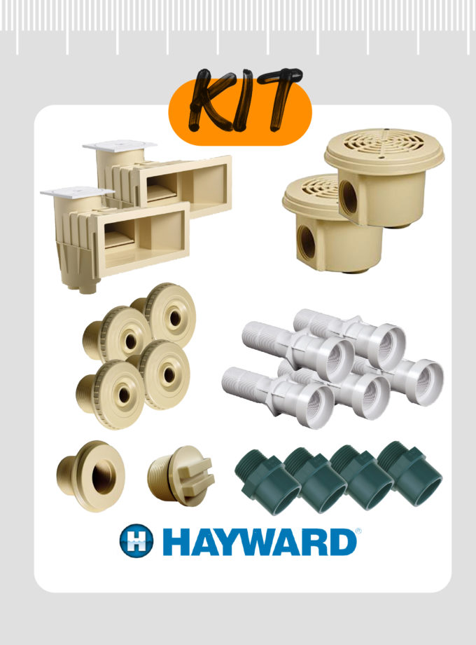 Kit pièces à sceller Hayward - Sable
