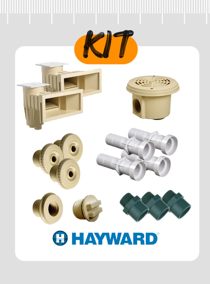 Kit pièces à sceller Hayward - Sable